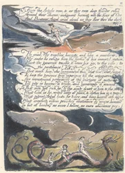 Feurige Engel erhoben sich..., Platte 13 aus Amerika: Eine Prophezeiung, 1793